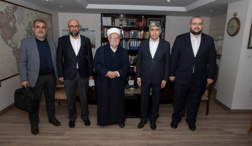 الشيخ عكرمة صبري يرافق منبر الأقصى في زيارة وكالة الأناضول التركية