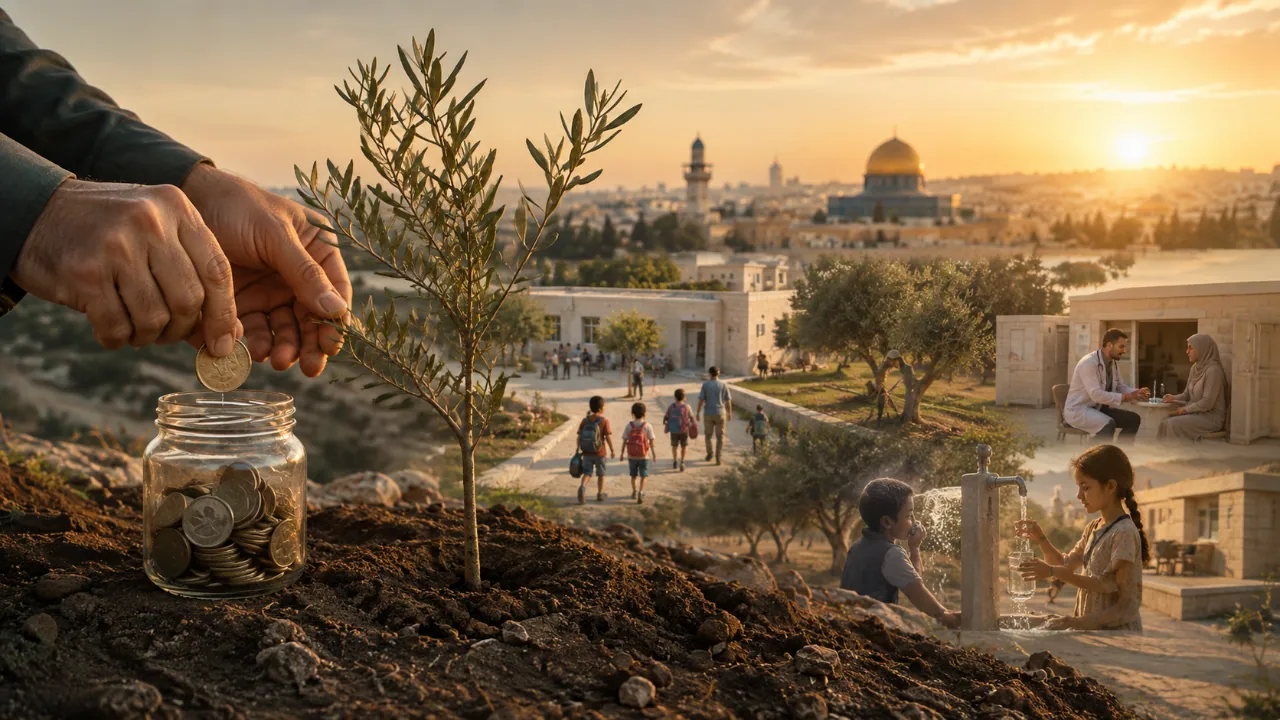 ماذا يحدث بعد تبرعك الوقفي؟ رحلة الأثر من المساهمة إلى الاستدامة